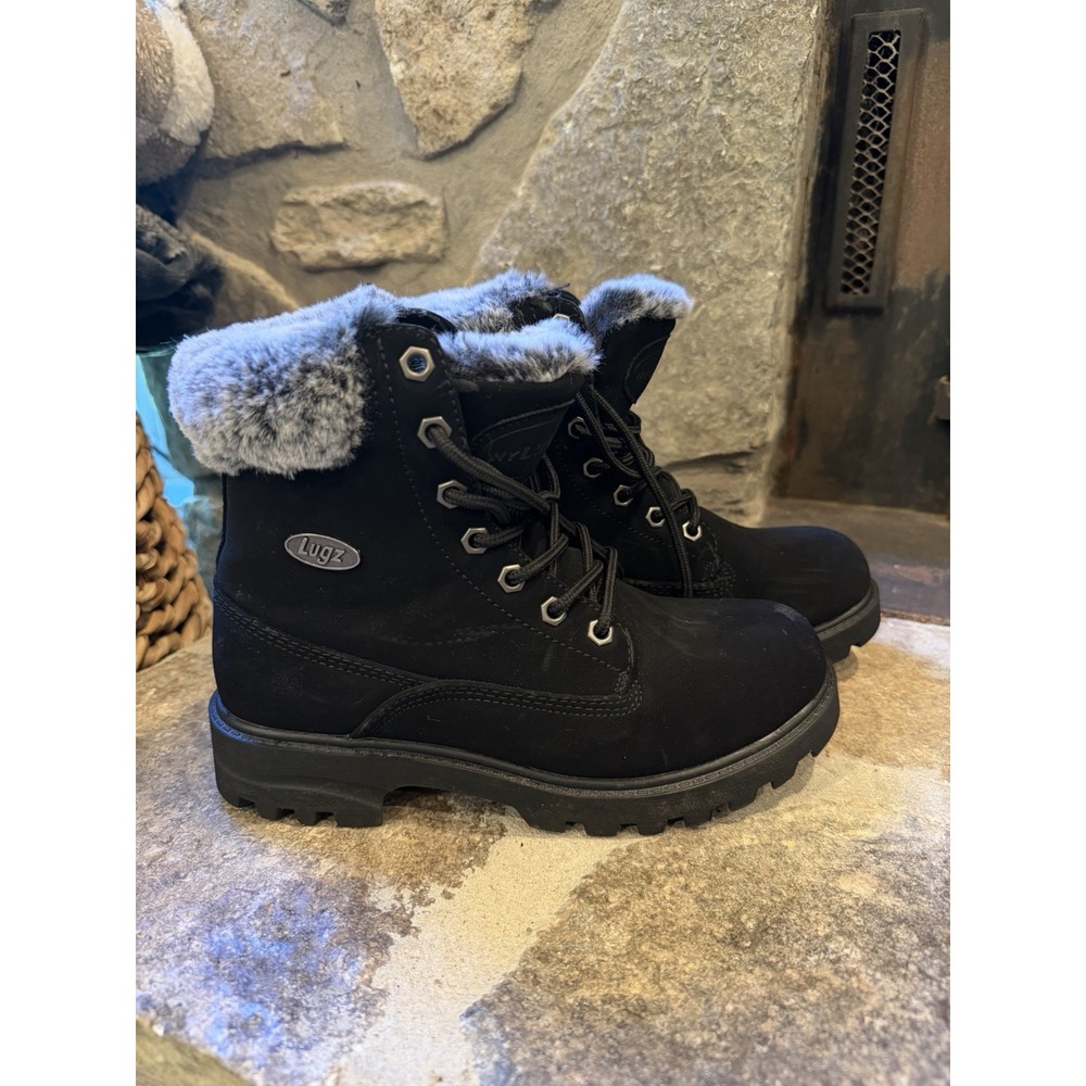 Lugz Empire Hi Fur Women's Boot Size 6.5